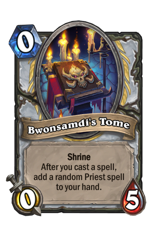 Bwonsamdi's Tome Hearthstone kártya