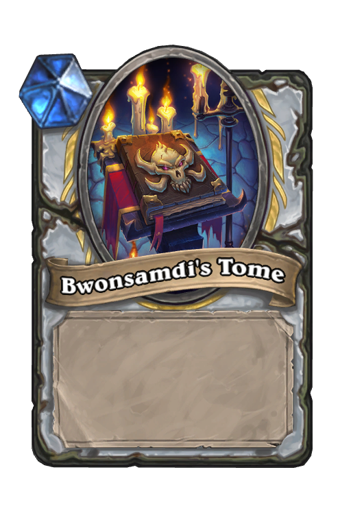 Bwonsamdi's Tome Hearthstone kártya
