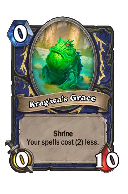 Krag'wa's Grace Hearthstone kártya