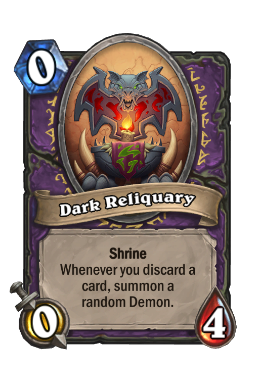 Dark Reliquary Hearthstone kártya