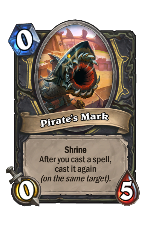 Pirate's Mark Hearthstone kártya