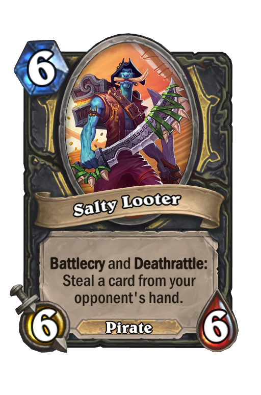 Salty Looter Hearthstone kártya