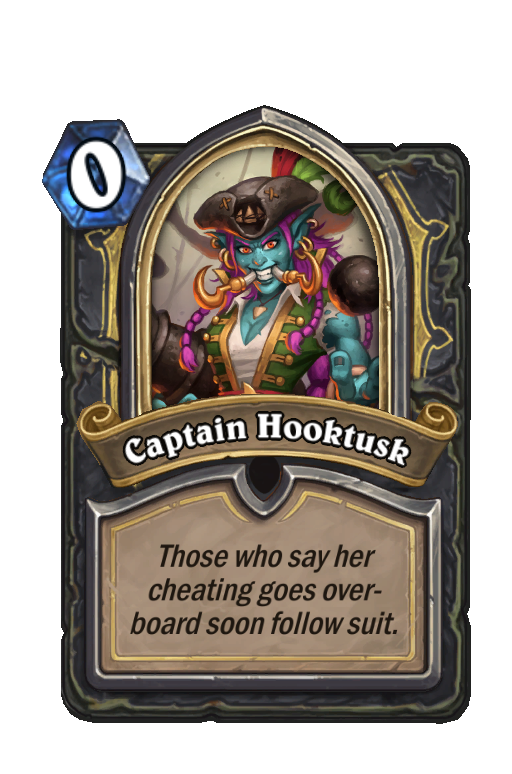 Captain Hooktusk Hearthstone kártya