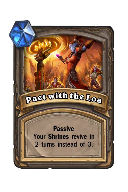 Pact with the Loa Hearthstone kártya