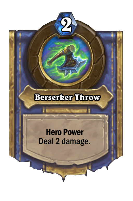 Berserker Throw Hearthstone kártya