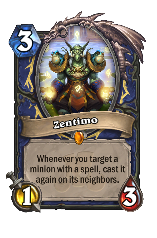Zentimo Hearthstone kártya