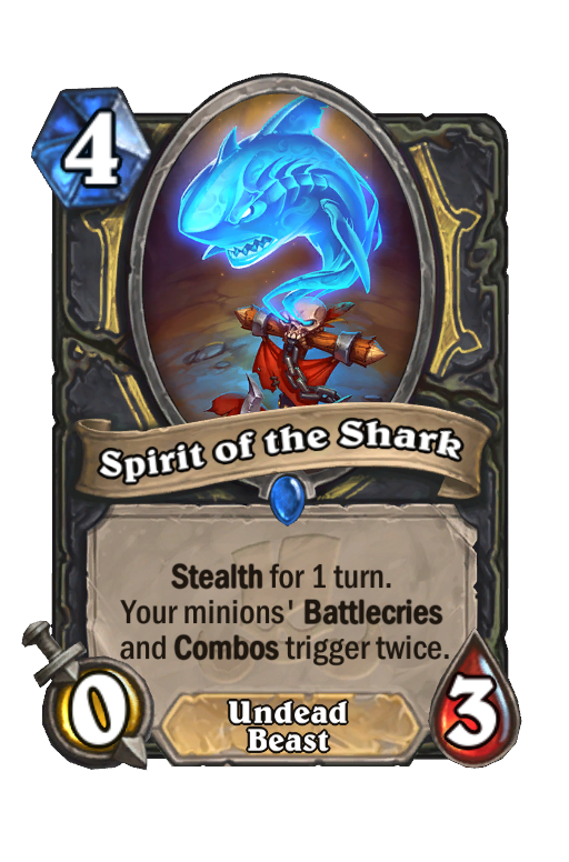 Spirit of the Shark Hearthstone kártya