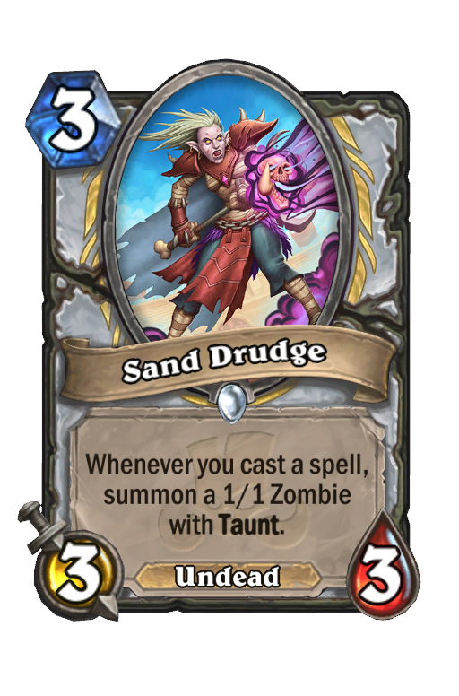 Sand Drudge Hearthstone kártya