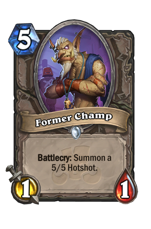 Former Champ Hearthstone kártya