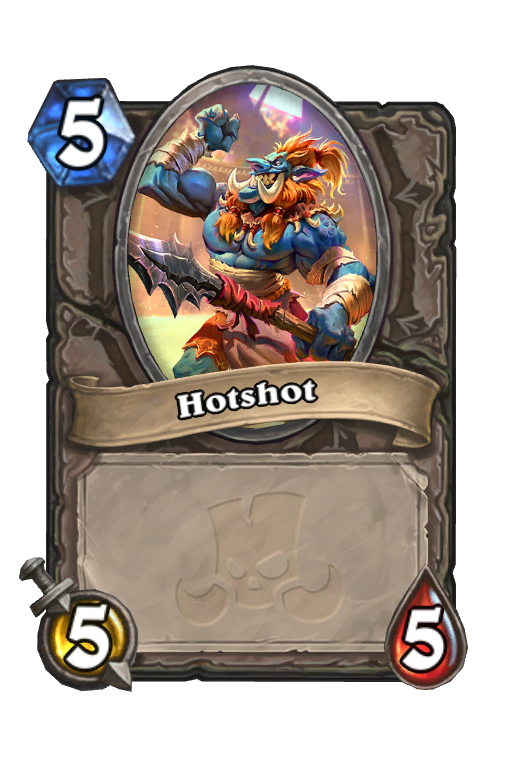 Hotshot Hearthstone kártya