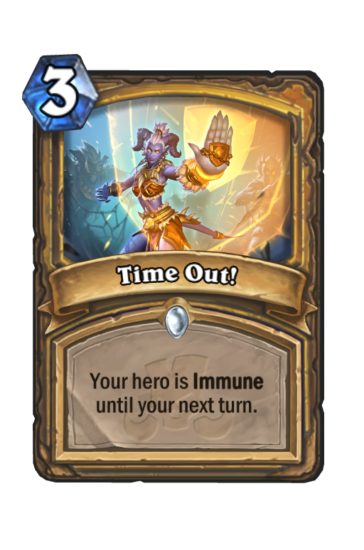 Time Out! Hearthstone kártya