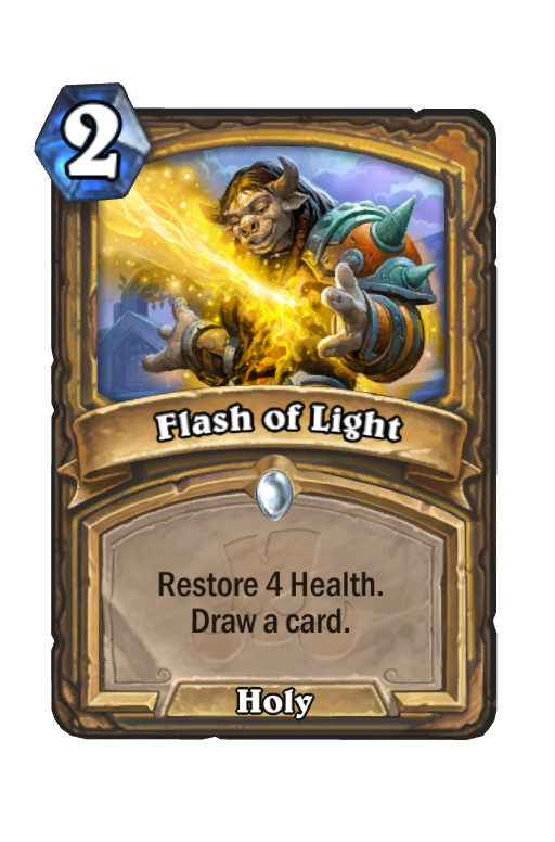 Flash of Light Hearthstone kártya
