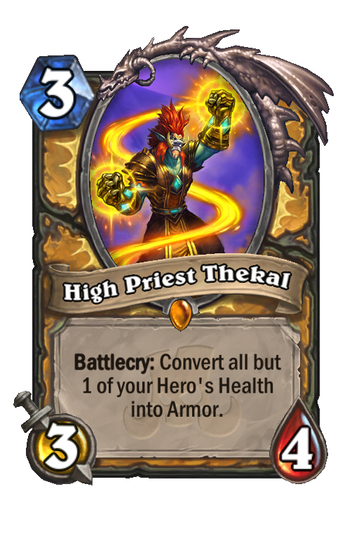 High Priest Thekal Hearthstone kártya