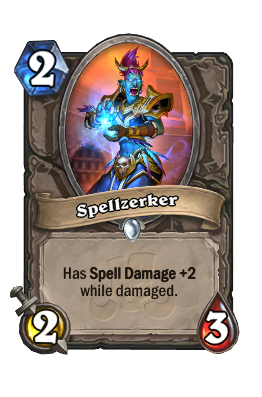 Spellzerker Hearthstone kártya