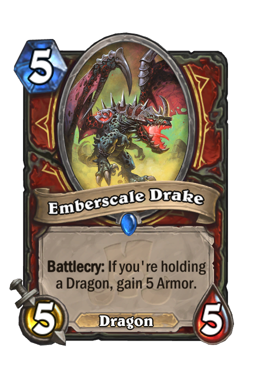 Emberscale Drake Hearthstone kártya