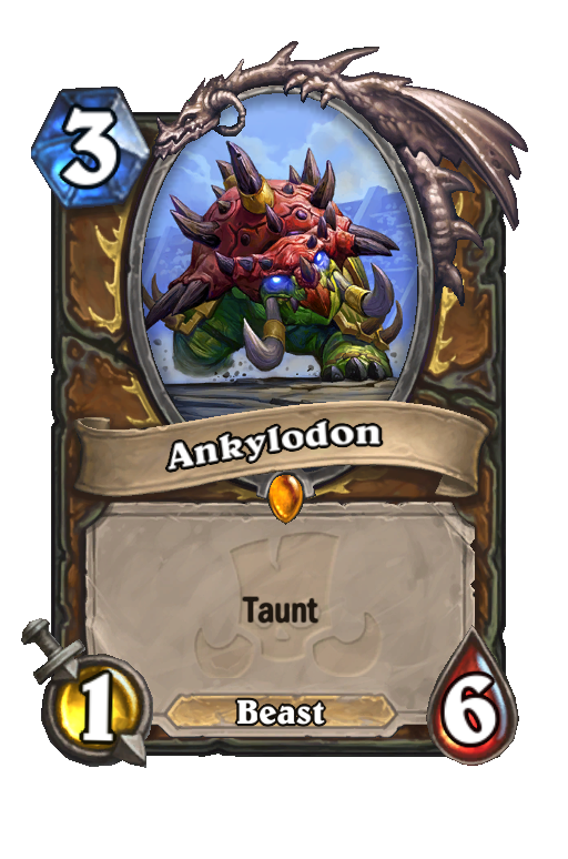 Ankylodon Hearthstone kártya