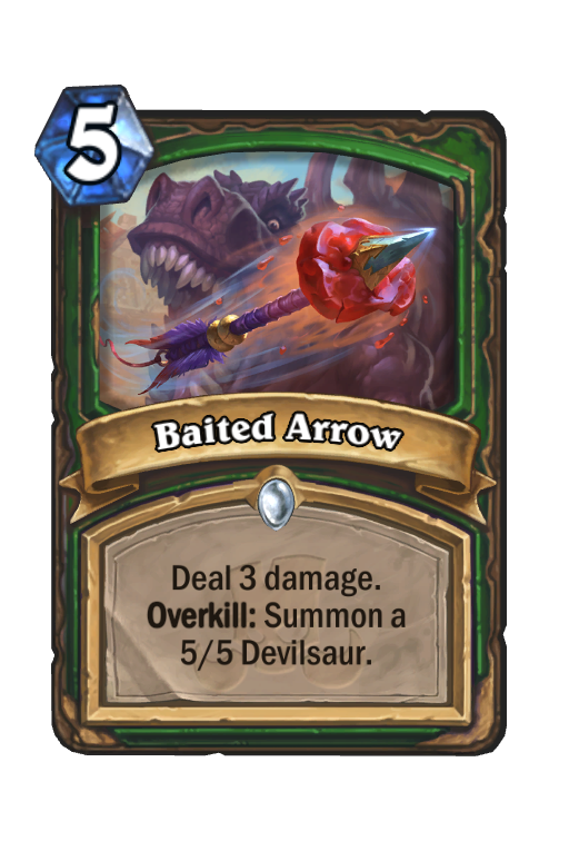 Baited Arrow Hearthstone kártya