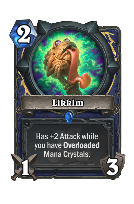 Likkim Hearthstone kártya