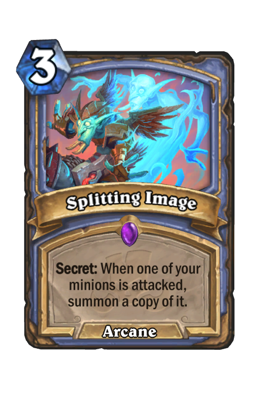 Splitting Image Hearthstone kártya