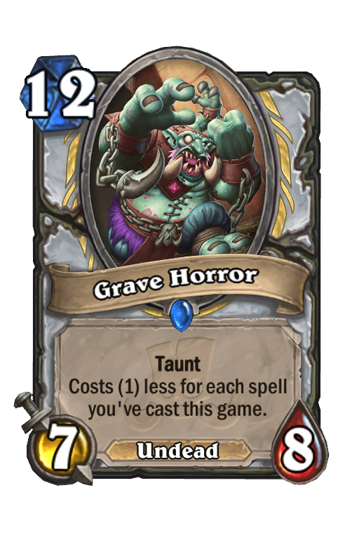 Grave Horror Hearthstone kártya