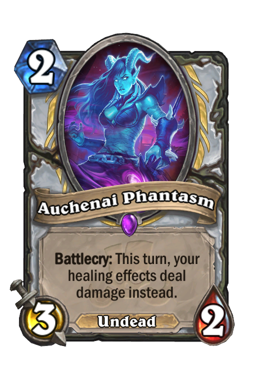 Auchenai Phantasm Hearthstone kártya