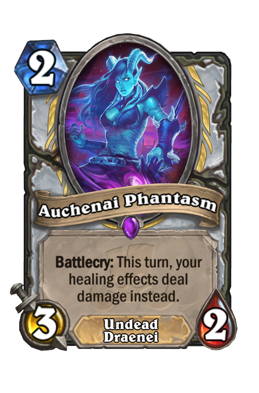 Auchenai Phantasm Hearthstone kártya