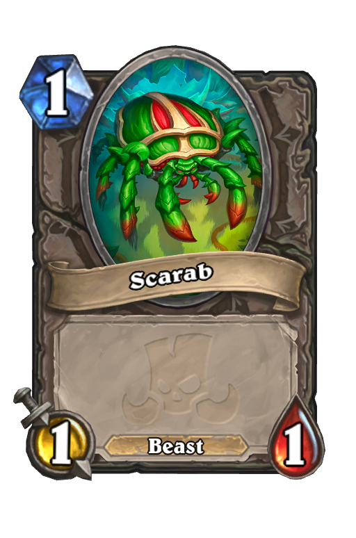 Scarab Hearthstone kártya
