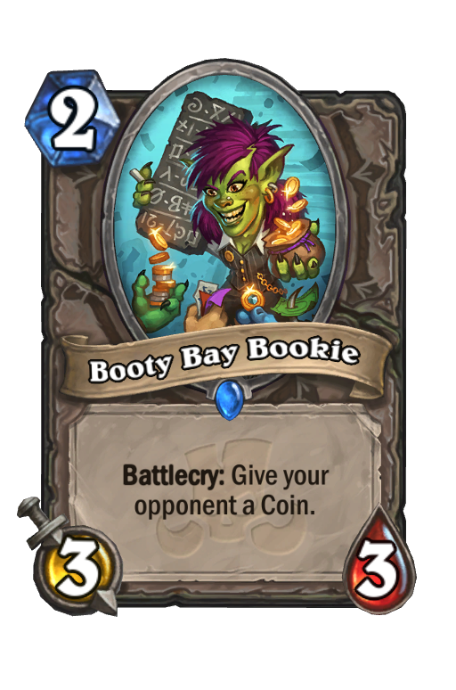 Booty Bay Bookie Hearthstone kártya