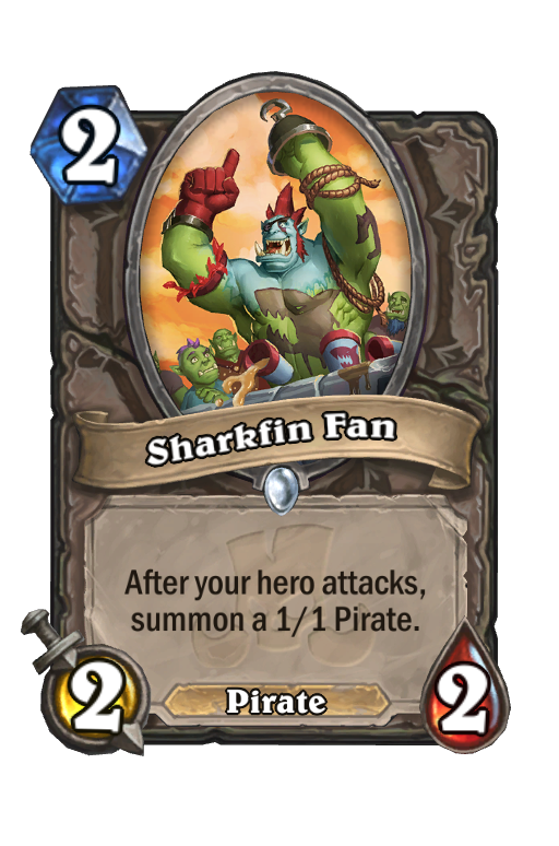 Sharkfin Fan Hearthstone kártya