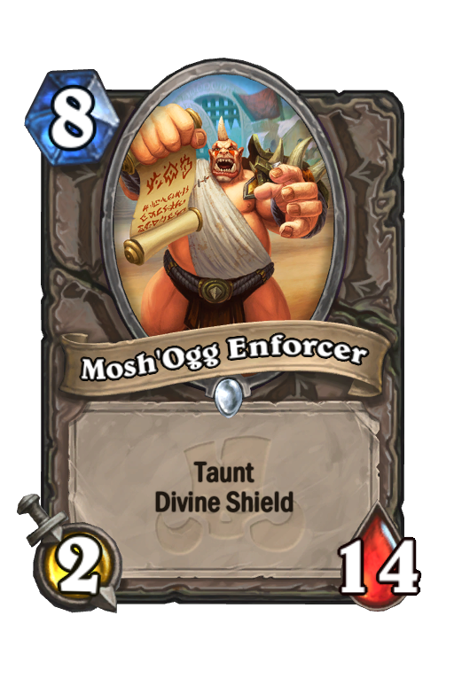 Mosh'ogg Enforcer Hearthstone kártya