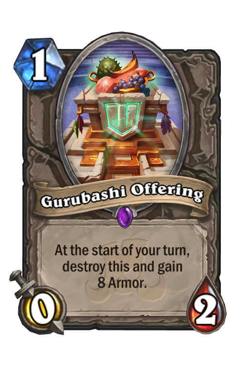 Gurubashi Offering Hearthstone kártya