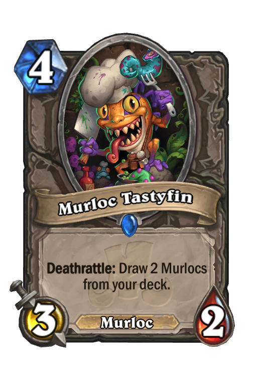 Murloc Tastyfin Hearthstone kártya