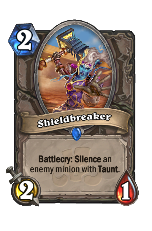 Shieldbreaker Hearthstone kártya