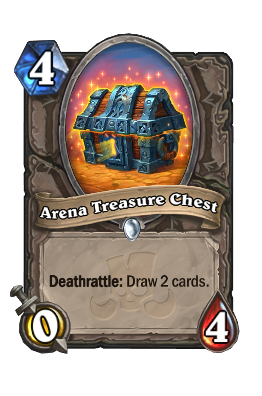 Arena Treasure Chest Hearthstone kártya
