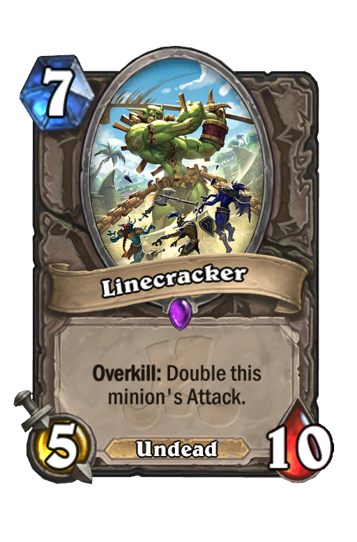Linecracker Hearthstone kártya