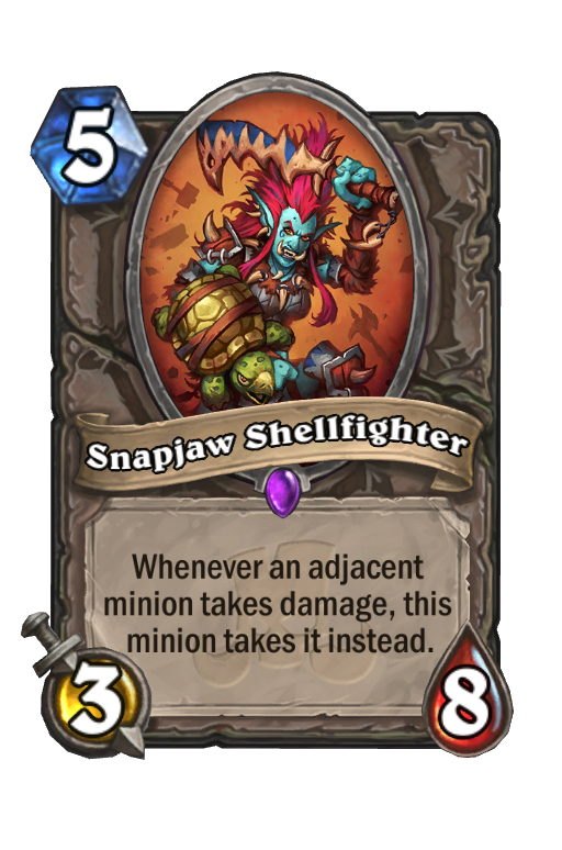 Snapjaw Shellfighter Hearthstone kártya