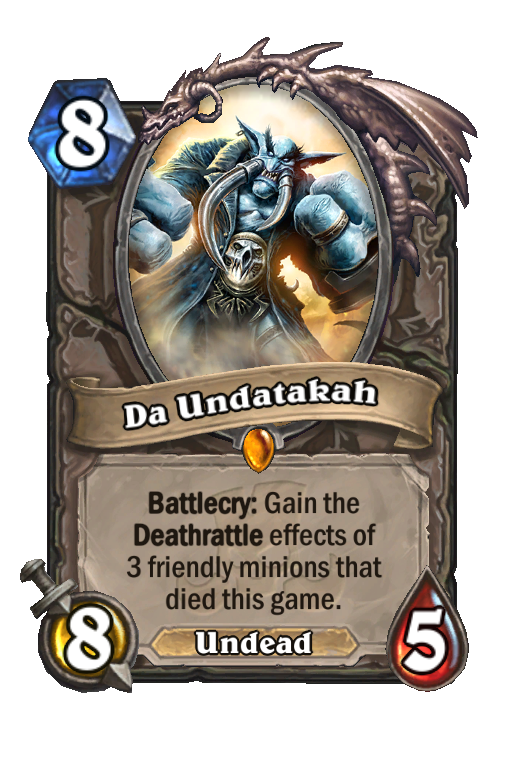 Da Undatakah Hearthstone kártya