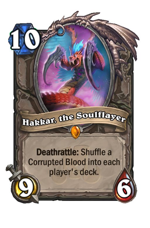 Hakkar, the Soulflayer Hearthstone kártya