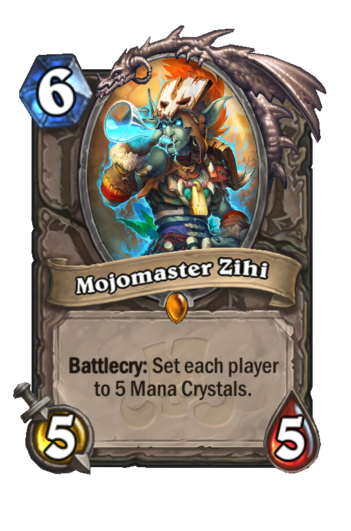 Mojomaster Zihi Hearthstone kártya