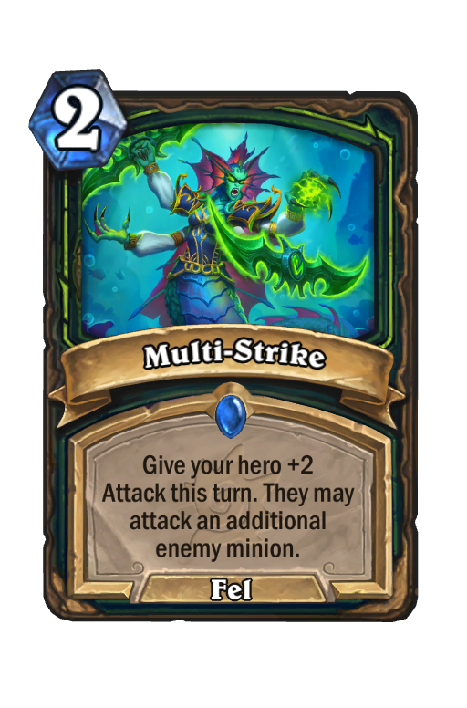 Multi-Strike Hearthstone kártya