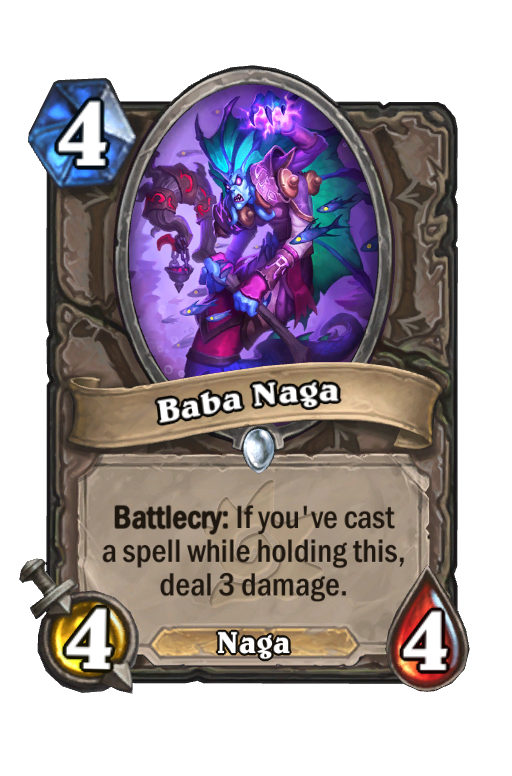 Baba Naga Hearthstone kártya