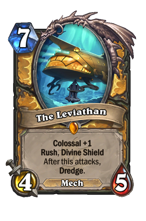 The Leviathan Hearthstone kártya