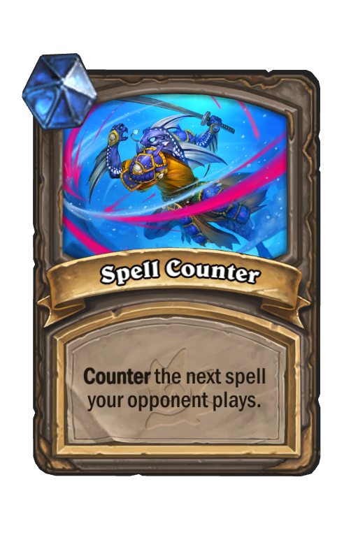 Spell Counter Hearthstone kártya