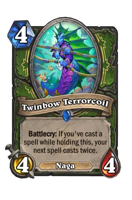 Twinbow Terrorcoil Hearthstone kártya