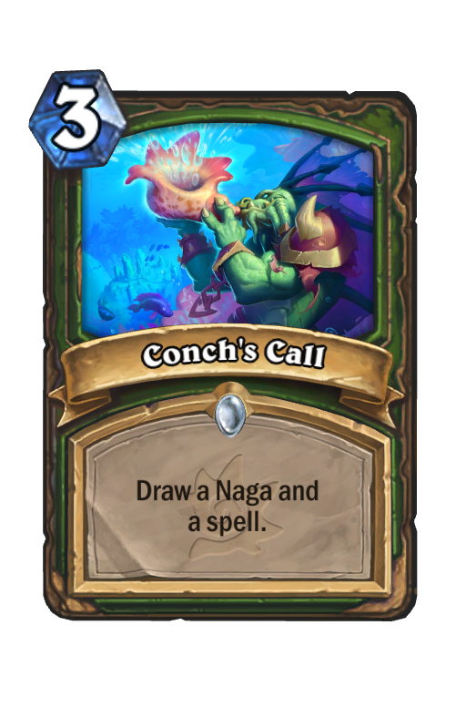 Conch's Call Hearthstone kártya