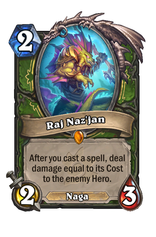 Raj Naz'jan Hearthstone kártya