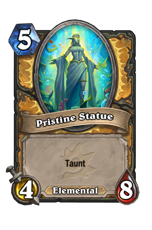 Pristine Statue Hearthstone kártya