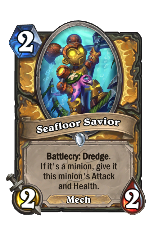 Seafloor Savior Hearthstone kártya