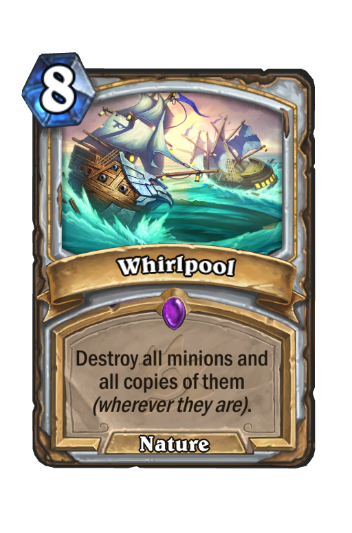 Whirlpool Hearthstone kártya
