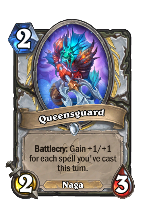 Queensguard Hearthstone kártya
